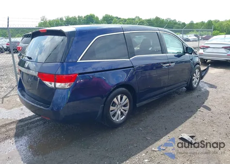 2016 Honda Odyssey Ex-L z USA, uszkodzony, nr VIN 5FNRL5H61GB082739